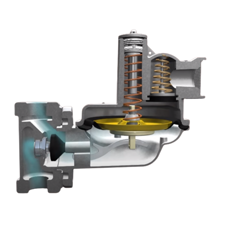 Itron Actaris B42R-3/4 Gas Regulator Internal Parts