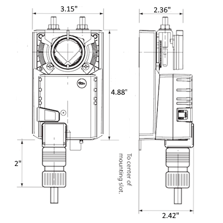 Belimo NMB24-3 Non-Spring Return Actuactor 24V