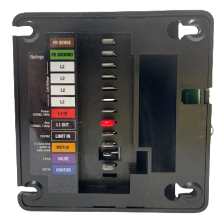 Carlin 60200FRS Flame Rod Microprocessor Gas Primary Control LCD Screen