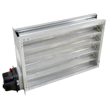Honeywell ZD20X12TZ Parallel Blade Damper 2-Position Spring Return 24V