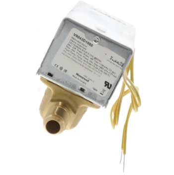 Honeywell V8043D1080 Motorized Zone Valve 24V 3/8" Normally Open 3.5Cv 20 PSI