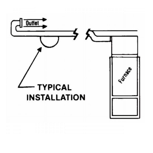 Tjernlund DB2 Duct Booster For Round Duct up to 8" or Rectangular 3.25" Shallow