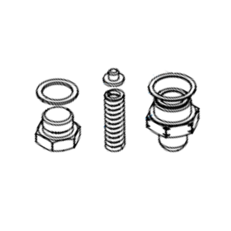 Suntec 991610 Regulator & Adjusting Plug Kit 40 -80 psi
