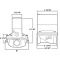 Honeywell V48A2169 Diaphragm Gas Valve Dimensions