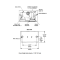 KMC Controls CTC-1621-113 Direct Acting Two-Pipe Vertical Pneumatic Thermostat Illustration