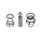Suntec 991610 Regulator & Adjusting Plug Kit 40 -80 psi
