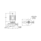 Taco KV2009DE2JCXAC717D Vertical Inline Pump 3-Phase 5Hp 230-460V Illustration
