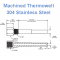 Automated Logic ALC/8"M304 Thermowell