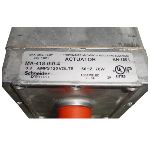 Barber Colman (Schneider Electric) MA-418 120V Spring Return 2-Position 60#In 170 Stroke