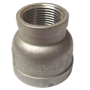 BackStop 12-SS221204 Stainless Steel Bell Reducer 3/4" FIP x 1/4" FIP (Qty of 87)