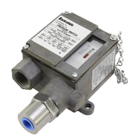 Barksdale Products 9675-0 Pressure Switch 20-200 PSI