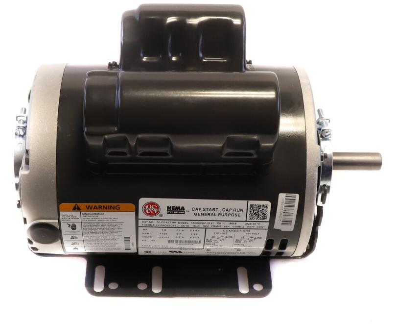 Nidec-US Motors (Emerson) D1CPA2PH9 General Purpose Motor 1Hp 115/230V 1800RPM 1-Phase 1-Speed