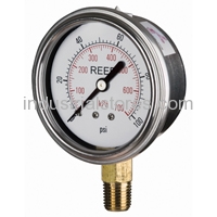 Reed AVNC-3000P Pressure Gauge 3000 Psi 2.5"