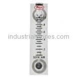 Dwyer VFA-22 Flow Meter, 2 Scale, 0.15 -1 LPM Air