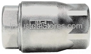 Conbraco 62-107-01 Stainless Steel Ball-Cone Check Valve 1-1/2" 0.5 Cracking Pressure 400psig WOG Cold Non-Shock 125psig Saturated Steam