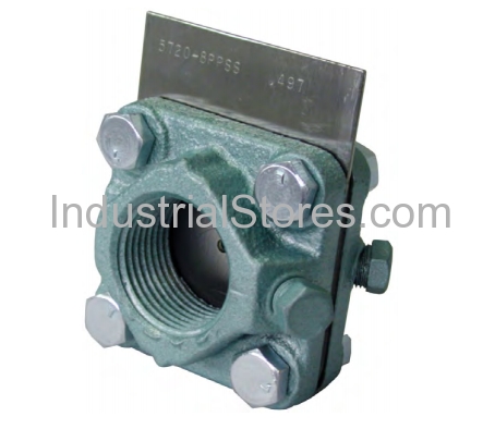 Pyronics 5720-12-POP-09, Dia 0.858 -Area 0.578 Flow Meter