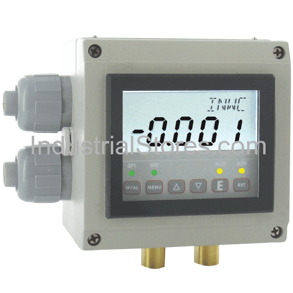 Love Controls DHII-016 Digihelic Differential Pressure Controller Bi-Directional Range 5.0" W.C.