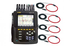 AEMC 2136.31 PowerPad&reg III Power Quality Analyzer with AmpFlex Sensors