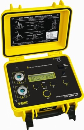 AEMC 2136.5 8510 Ratiometer Digital Transformer 110/220V