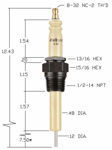 Auburn I-18 Auburn electrode