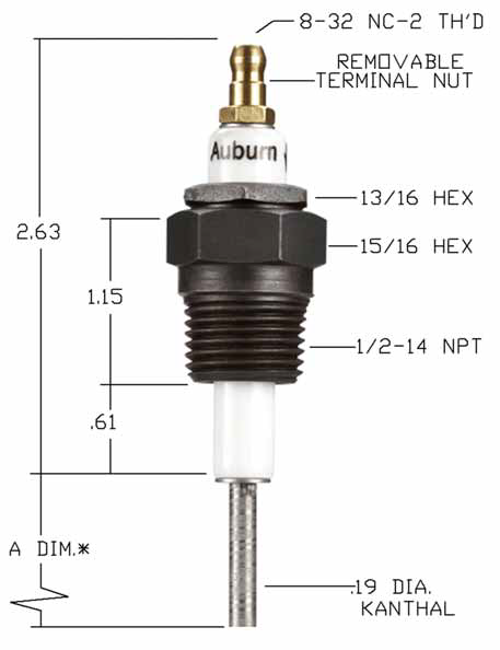 Auburn FRS-2-12 Auburn flame rod