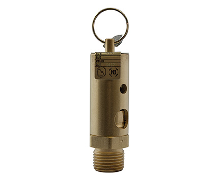 Conbraco 15-112-B200 Air Relief Valve 1/4" Plain Brass Finish 200psi Maximum Temperature 325F