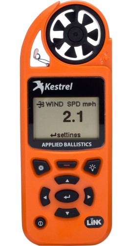 Kestrel Elite Weather Meter with Applied Ballistics with LiNK, Blazed Orange