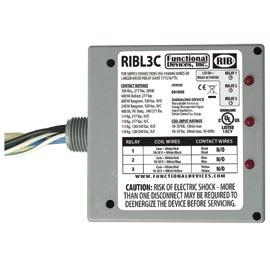 Functional Devices (RIB) RIBL3C Enclosed Pilot Relay
