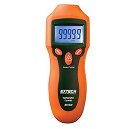 Extech 461920-NIST Mini Laser Photo Tachometer Counter with NIST Traceable Certificate