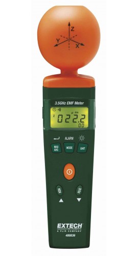 Extech 480836 RF EMF Strength Meter, 50MHz to 3.5GHz