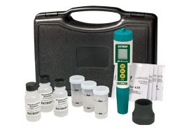 Extech EC510 Waterproof ExStik II pH/Conductivity Meter Kit