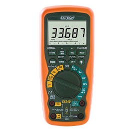 Extech EX540-NIST True RMS Industrial Multimeter/Datalogger with NIST Traceable Certificate