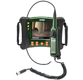 Extech HDV640 HD VideoScope Inspection Camera with Articulating Transmitter/Probe