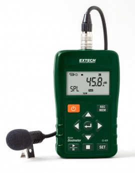 Extech SL400 Personal Noise Dosimeter with USB Interface, 94dB Calibrator
