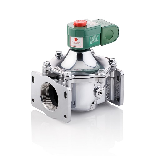 Asco 8214G20B-24V Internal Pilot Operated 2-Way Solenoid Valve 1/2" Normally Closed 0-5 PSI 24V