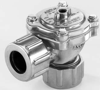 Asco 8353A62 High Flow 2-Way Main Pulse Valve Dust Collector Normally Closed 1-1/2" 5-125 PSI