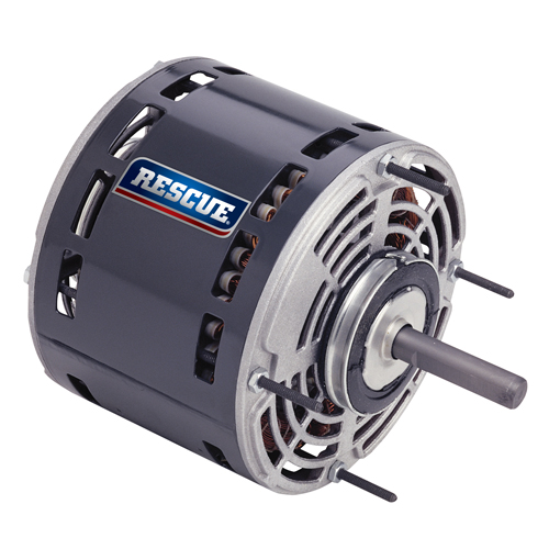 Nidec-US Motors (Emerson) 5460 RESCUE® Motors Permanent Split Capacitor Direct Drive Fan & Blower Motor 1/6-1/2HP 115V 1075RPM