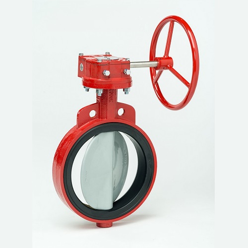 Bray Valves 4-30-119 Cast Iron Wafer Butterfly Valve with Handle 4"
