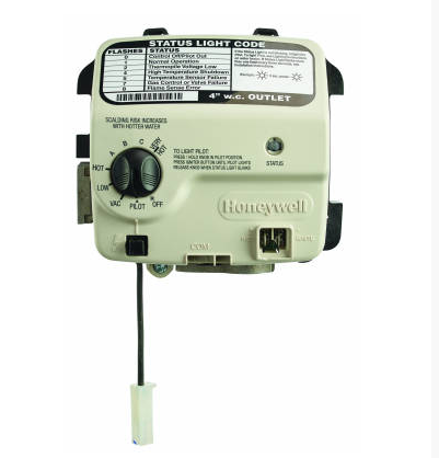 Honeywell WT8840B1500 Water Heater Gas Valve 2" 55-155F 5" W.C.