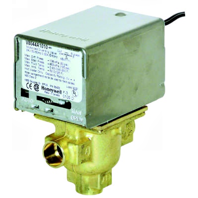 Honeywell V4044A1191 Motorized Zone Valve 120Vac 3/4" Normally Closed 7Cv 10 PSI