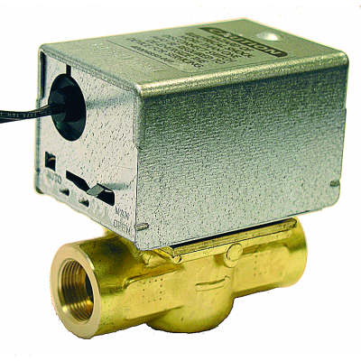 Honeywell V8043A1227 Motorized Zone Valve 24V 1/2" Normally Closed 3.5CV 20 PSI