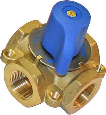 Tekmar 720 Mixing Valve 4-Way 3/4"