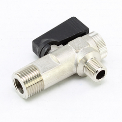 Drainview Products 243850 Strainer &amp; Ball Valve Combo 1/2" x 1/4"