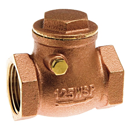 Watts 0123495 Lead Free Brass Swing Check Valve 3/4" LFWCV