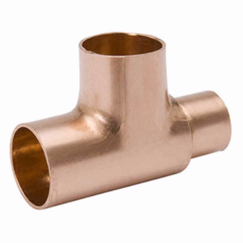 Generic 36827 Copper Tee Fitting 2.5" x 2.5" x 0.5" Sweat