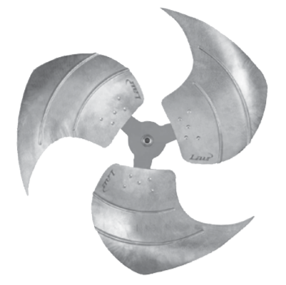 Lau 6140040001 Cobra-Blade 3-Blade 24" 34-Degree Counter-Clockwise