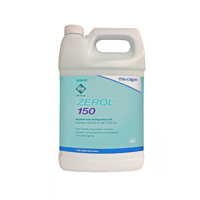 Nu-Calgon 4310-07 Zerol Refrigeration Oil 150 (1 Gallon)