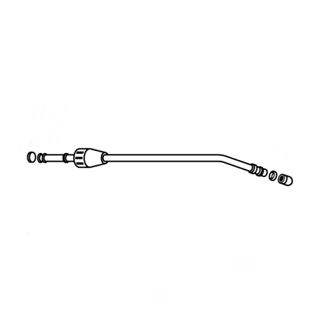 Nu-Calgon 850-547 Brass Wand/Adjustable Nozzle