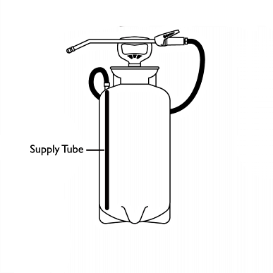 Nu-Calgon 600-453 Supply Tube-12.8" 220CP Sprayer