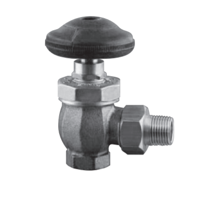 Hoffman Specialty 405108 Radiator Supply Valve (185C) 1-1/4" Angle